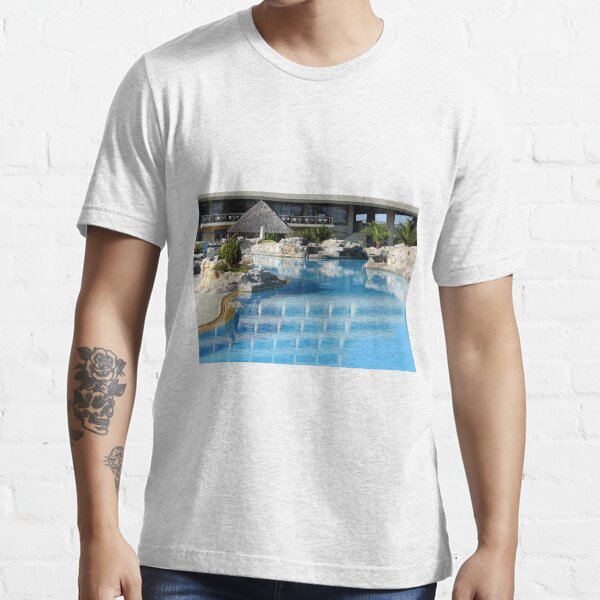 "resort with swimming pool" Tshirt by goceris Redbubble open t