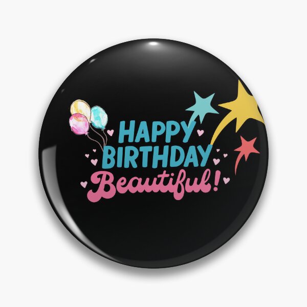 Item preview, Happy Brithday Beautiful! designed and sold by ROZWALCZ.