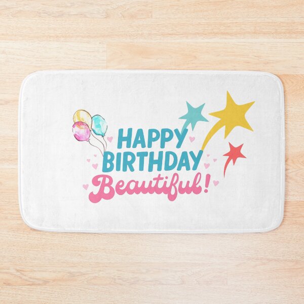 Item preview, Happy Brithday Beautiful! designed and sold by ROZWALCZ.