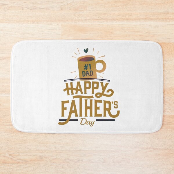 Item preview, Happy Father's Day, #1 DAD. designed and sold by ROZWALCZ.