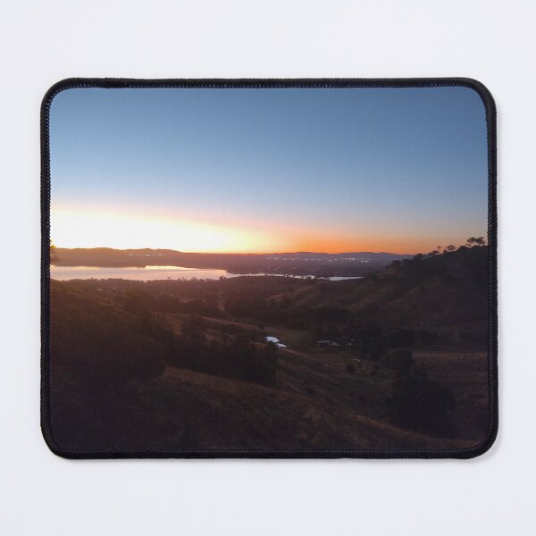 Item preview, light sunset lookout over lake designed and sold by Elskwid.