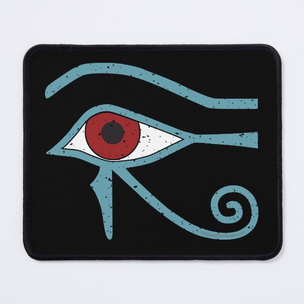 Item preview, Eye of Horus Turquoise Blue Ancient Egyptian Symbol of Protection (BK) designed and sold by PyramidPrintWrx.