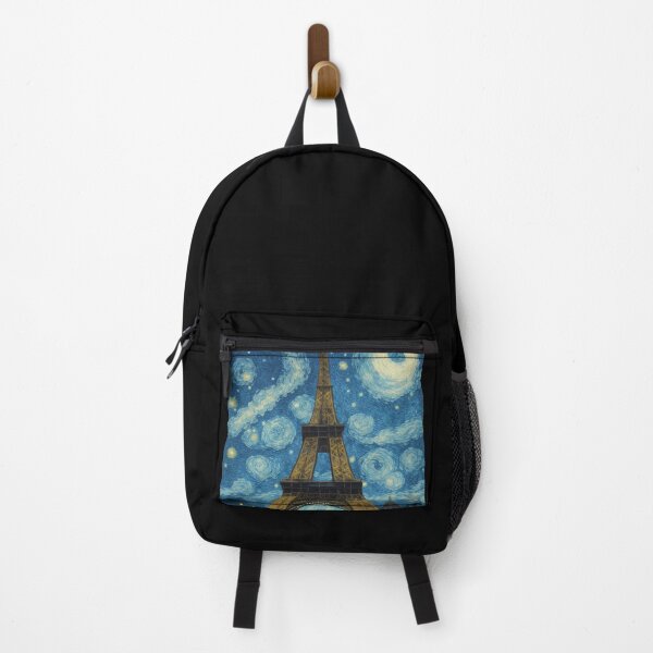 Item preview, Starry night in Paris Van Gogh Starry Night Eiffel Tower designed and sold by Vangoholic.