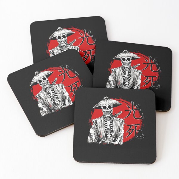 Item preview, samurai skeleton designed and sold by American Artist Designs.