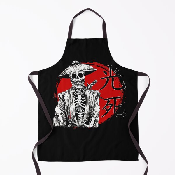 Item preview, samurai skeleton designed and sold by American Artist Designs.