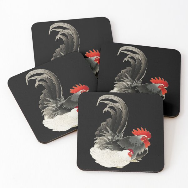 Item preview, Painted Rooster and Hen designed and sold by ToadsWorkshop.