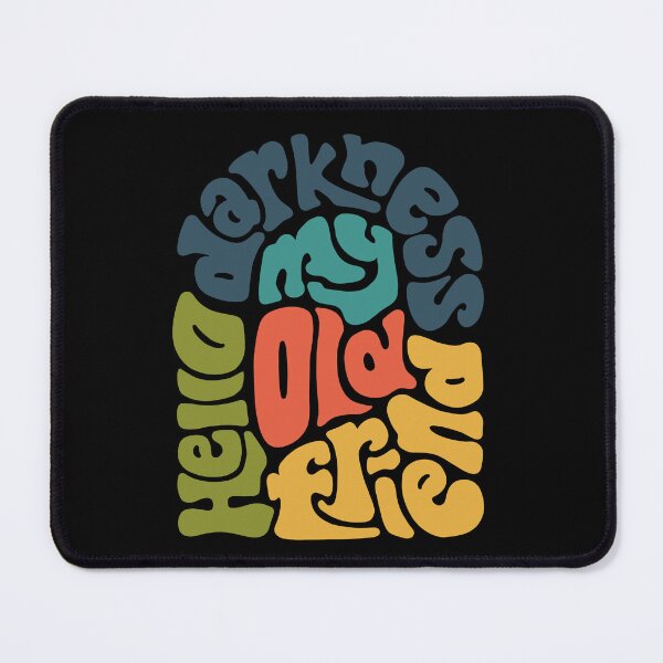 Item preview, Hello Darkness Word Art designed and sold by Unhinged Heather.