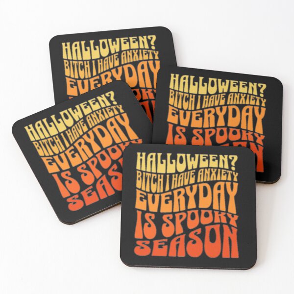 Item preview, Halloween? bitch i have anxiety, everyday is spooky season designed and sold by Optimystic-arts.