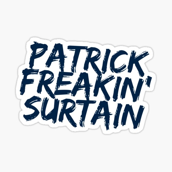 patrick surtain comic Sticker for Sale by walterdsgn