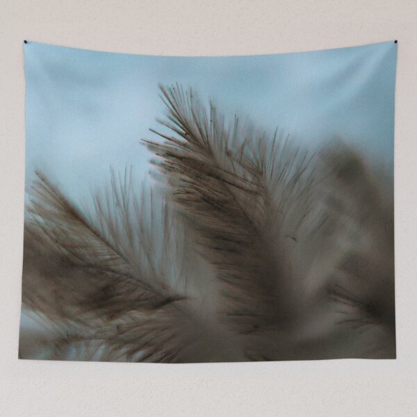 Item preview, Elegant Pine Tree Branches And Blue Sky Close-Up designed and sold by DEC02.