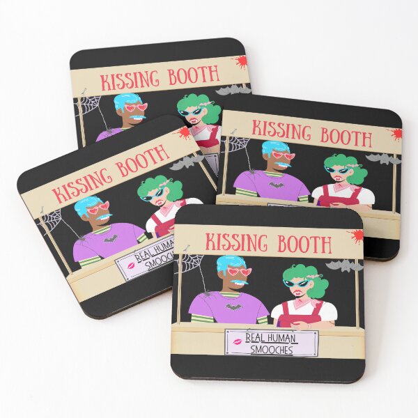 Item preview, Vampire kissing booth  designed and sold by Mother-witch.
