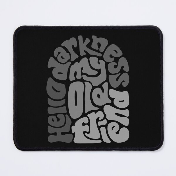 Item preview, Hello Darkness Word Art designed and sold by Unhinged Heather.