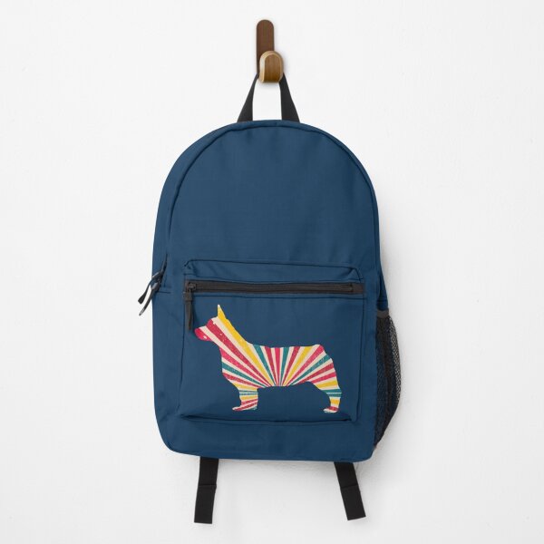 Item preview, Swedish Vallhund Bobtail in Retro pattern designed and sold by ODINDISA.