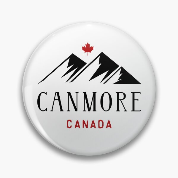 Item preview, Cool Canmore Canada Mountains Maple Leaf Light-Color designed and sold by TinyStarCanada.