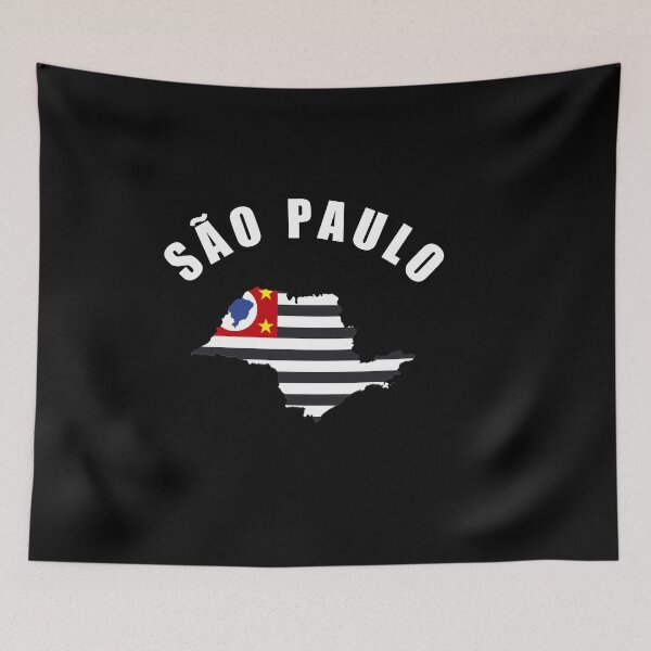Item preview, São Paulo, Brazil, state map. designed and sold by paulo silveira.