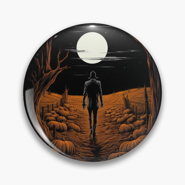 Item preview, Human standing in a desolate landscape against full moon 2 designed and sold by eyestetix.