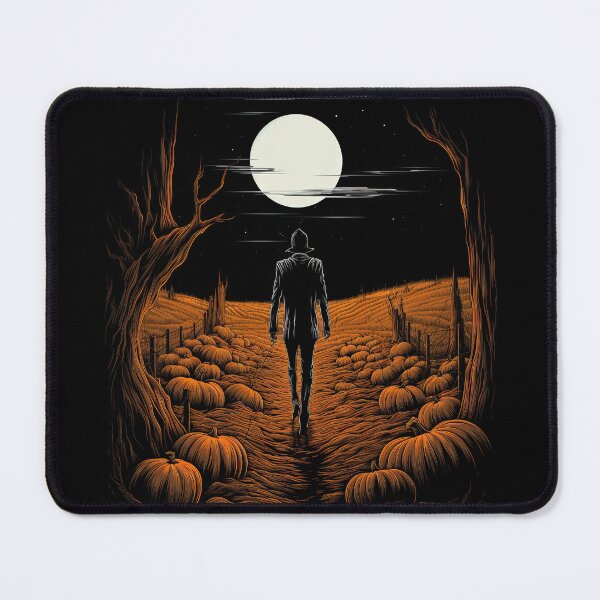 Item preview, Human standing in a desolate landscape against full moon 2 designed and sold by eyestetix.