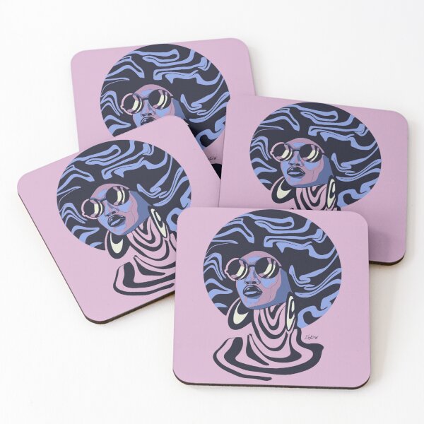Item preview, Unbothered Afro Moonlight designed and sold by ChelArts.