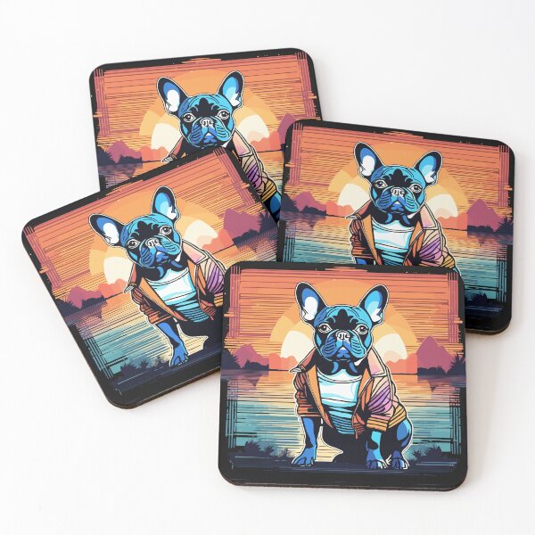 Item preview, French Bulldog Retro Vibes designed and sold by HoruXtore.