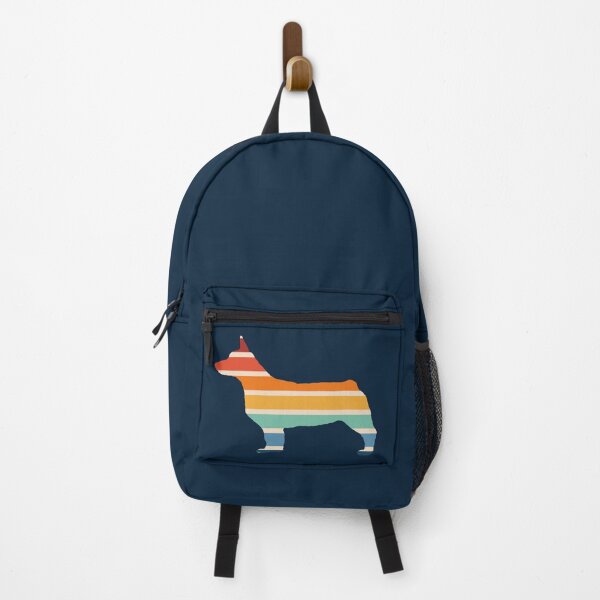 Item preview, Swedish Vallhund Bobtail in Retro pattern designed and sold by ODINDISA.