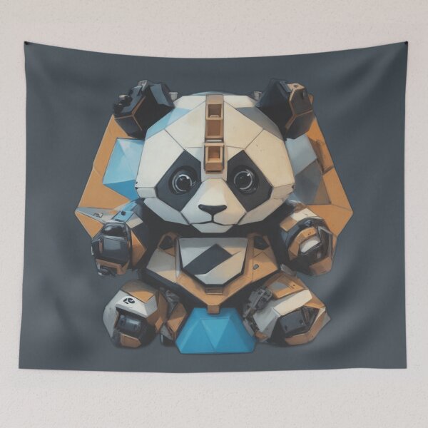 Item preview, Panda, Robot #1 designed and sold by MarcioCellos.