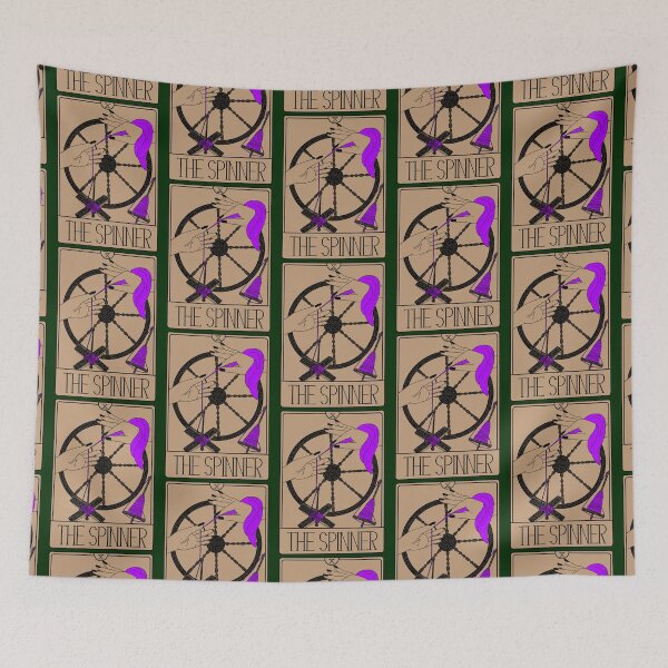 Item preview, The Spinner Tarot Card designed and sold by enricomanten.