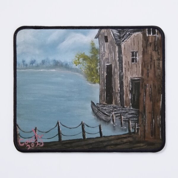 Item preview, Fishing Dock designed and sold by MyArtYourWay.