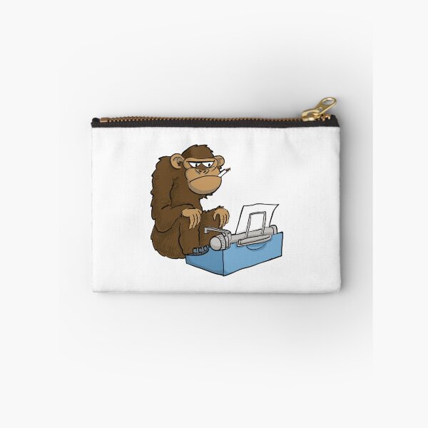 Item preview, Monkey at a typewriter designed and sold by johnnybuzt.