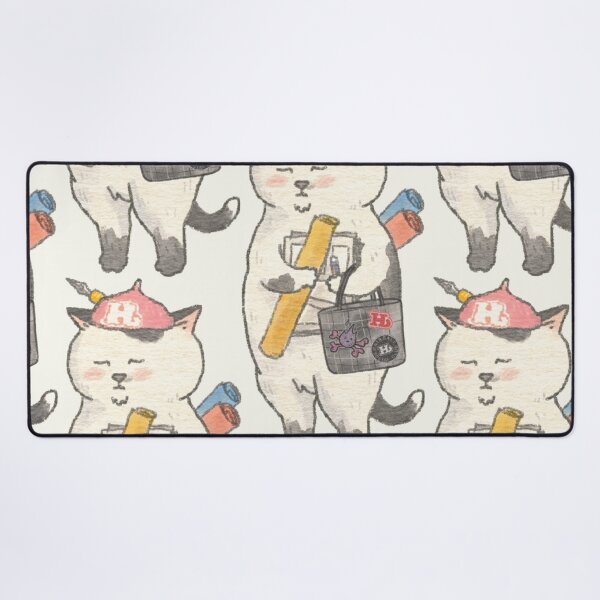 Item preview, Back to school Spot White Cats - Hairball Social Club Family designed and sold by OzzyMac.