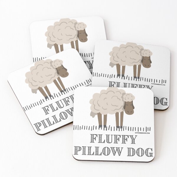 Item preview, Fluffy Pillow Dog designed and sold by extrememaggie.