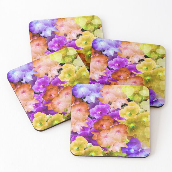 Item preview, Magical colorful floral pattern designed and sold by Dusanka Djeric.