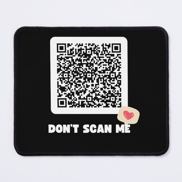 Item preview, Funny QR Code linking to Someone You Loved Classic Don't Scan Me designed and sold by RiptideShirt.