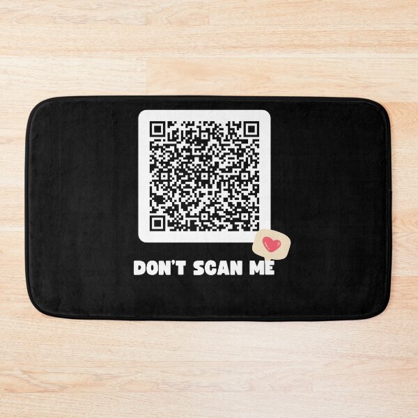 Item preview, Funny QR Code linking to Someone You Loved Classic Don't Scan Me designed and sold by RiptideShirt.