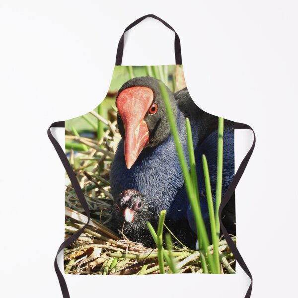 Item preview, Australasian Swamphen with chick designed and sold by Mark Grimsley.