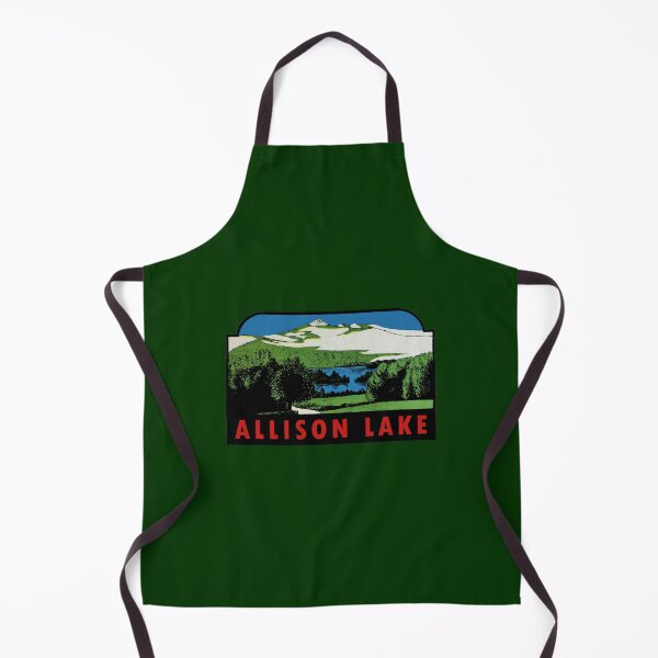 Item preview, Allison Lake Provincial Park BC Vintage Travel Decal designed and sold by yoshikocummings.