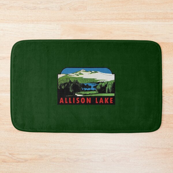 Item preview, Allison Lake Provincial Park BC Vintage Travel Decal designed and sold by yoshikocummings.