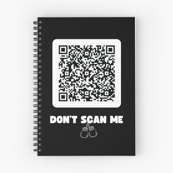 Item preview, Funny QR Code linking to Shape of You Classic Don't Scan Me designed and sold by RiptideShirt.