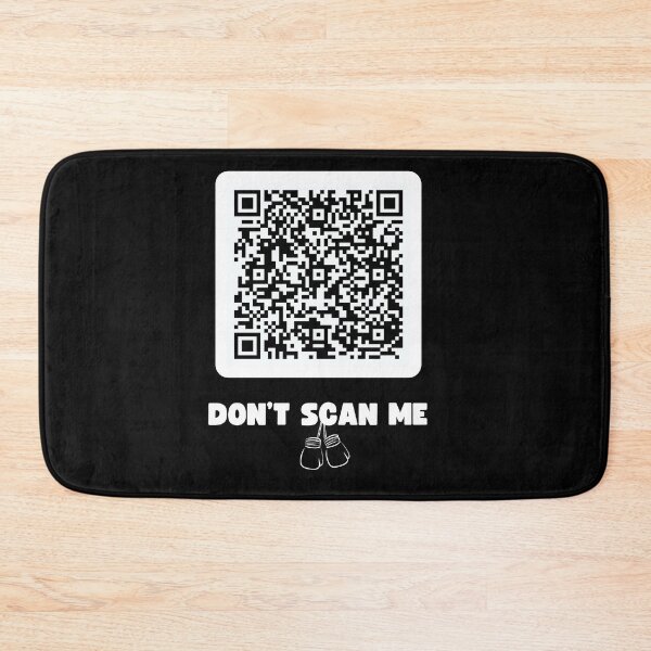 Item preview, Funny QR Code linking to Shape of You Classic Don't Scan Me designed and sold by RiptideShirt.