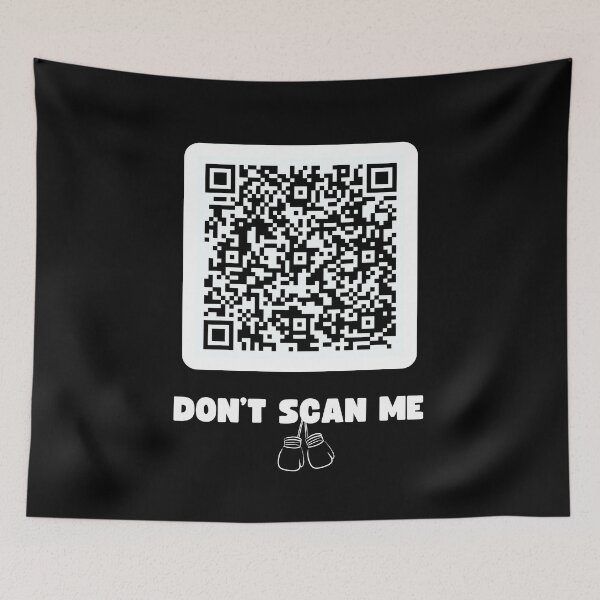 Item preview, Funny QR Code linking to Shape of You Classic Don't Scan Me designed and sold by RiptideShirt.