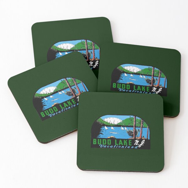 Item preview, Budd Lake New Jersey Vintage Travel Decal designed and sold by yoshikocummings.