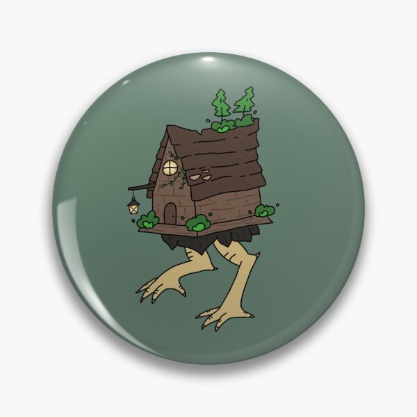 Item preview, Baba Yaga and Dancing Hut designed and sold by PhoCreations.