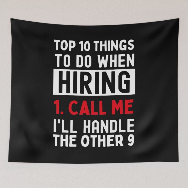 Item preview, Funny Recruiter - Recruiter Quote - Hiring designed and sold by Recruiter-Love.
