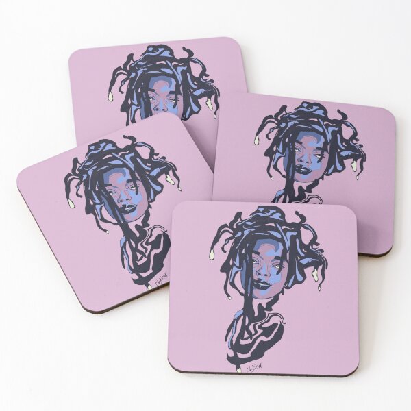 Item preview, Locs despreocupados Luz de luna designed and sold by ChelArts.