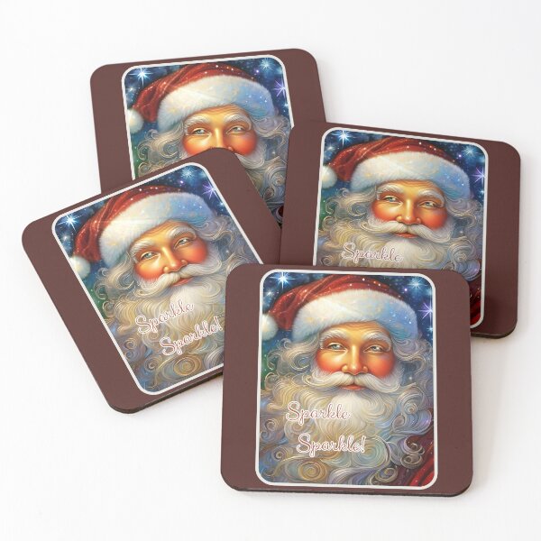 Item preview, Sparkle Sparkle Santa designed and sold by DesignsBuyGem.