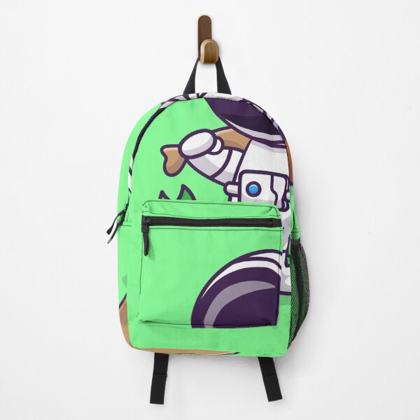 Item preview, Cosmic Prosperity: Cute Astronaut with Money Bag and Suitcase Cartoon Vector Icon Illustration designed and sold by hjian8219.