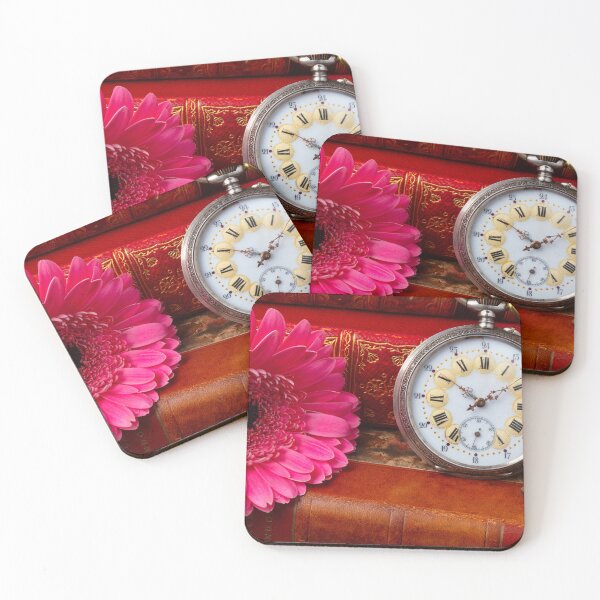 Item preview, Pink Daisy And Pocket Watch designed and sold by Garry Gay.