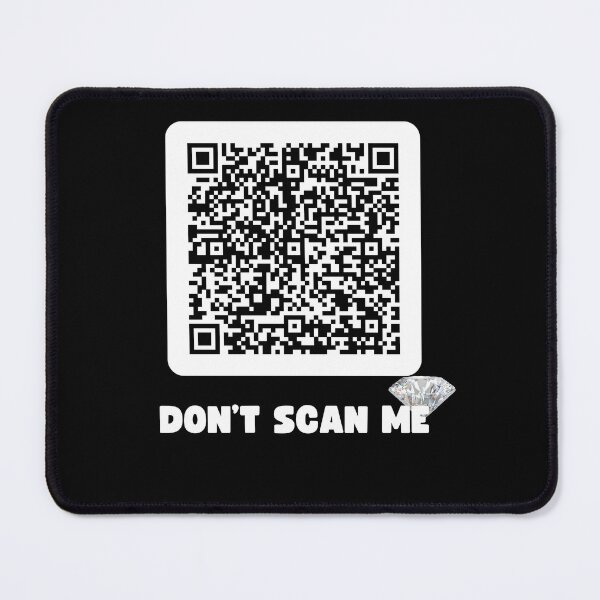 Item preview, Funny QR Code linking to Diamonds Classic Don't Scan Me designed and sold by RiptideShirt.