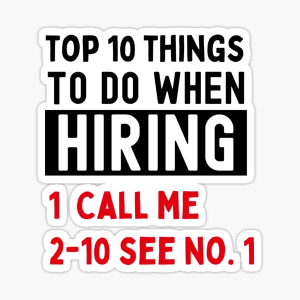 Item preview, Funny Recruiter - Recruiter Quote - Hiring designed and sold by Recruiter-Love.