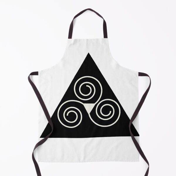Item preview, Druidism Tripple Spiral Pentacle Circle designed and sold by Yellowriversss.