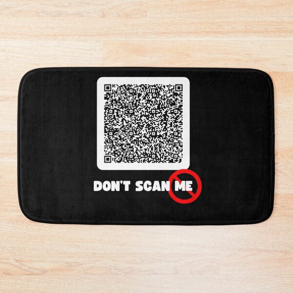 Item preview, Funny QR Code linking to Don't Point Your Fone At me designed and sold by RiptideShirt.